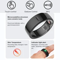 R05 NFC Smart Ring with Charging Case for Men Women,Health and Sleep Monitor,5ATM Waterproof,Multi-sport Mode For Android IOS - Image 3