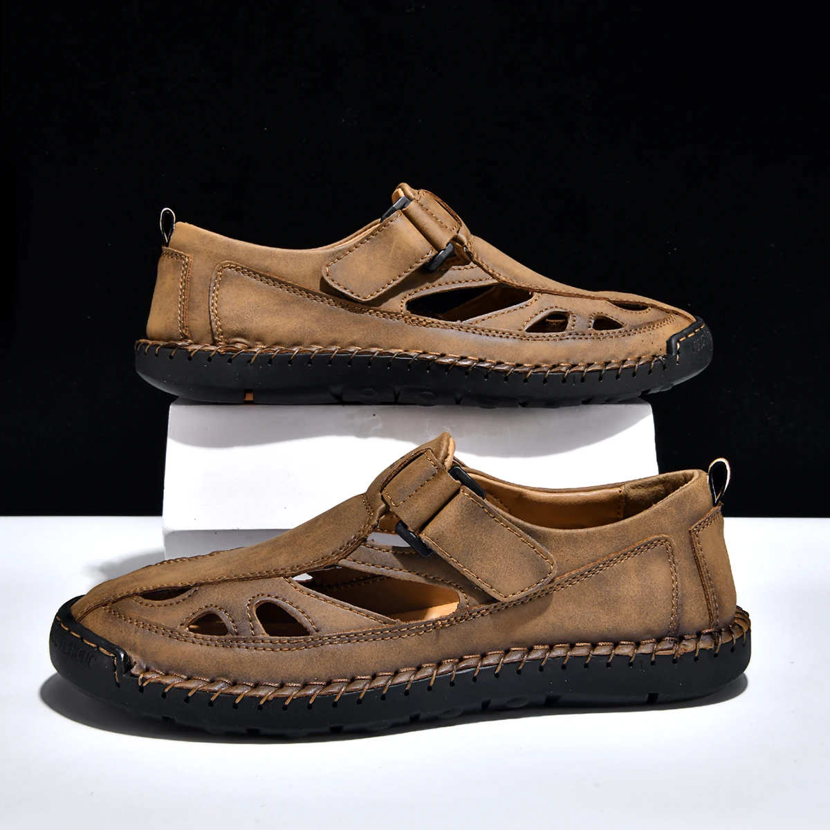 Men's Summer Beach Sandals: Simple and Stylish Open-Toe Sandals—Comfortable, Breathable, Durable, and Non-Slip - 3