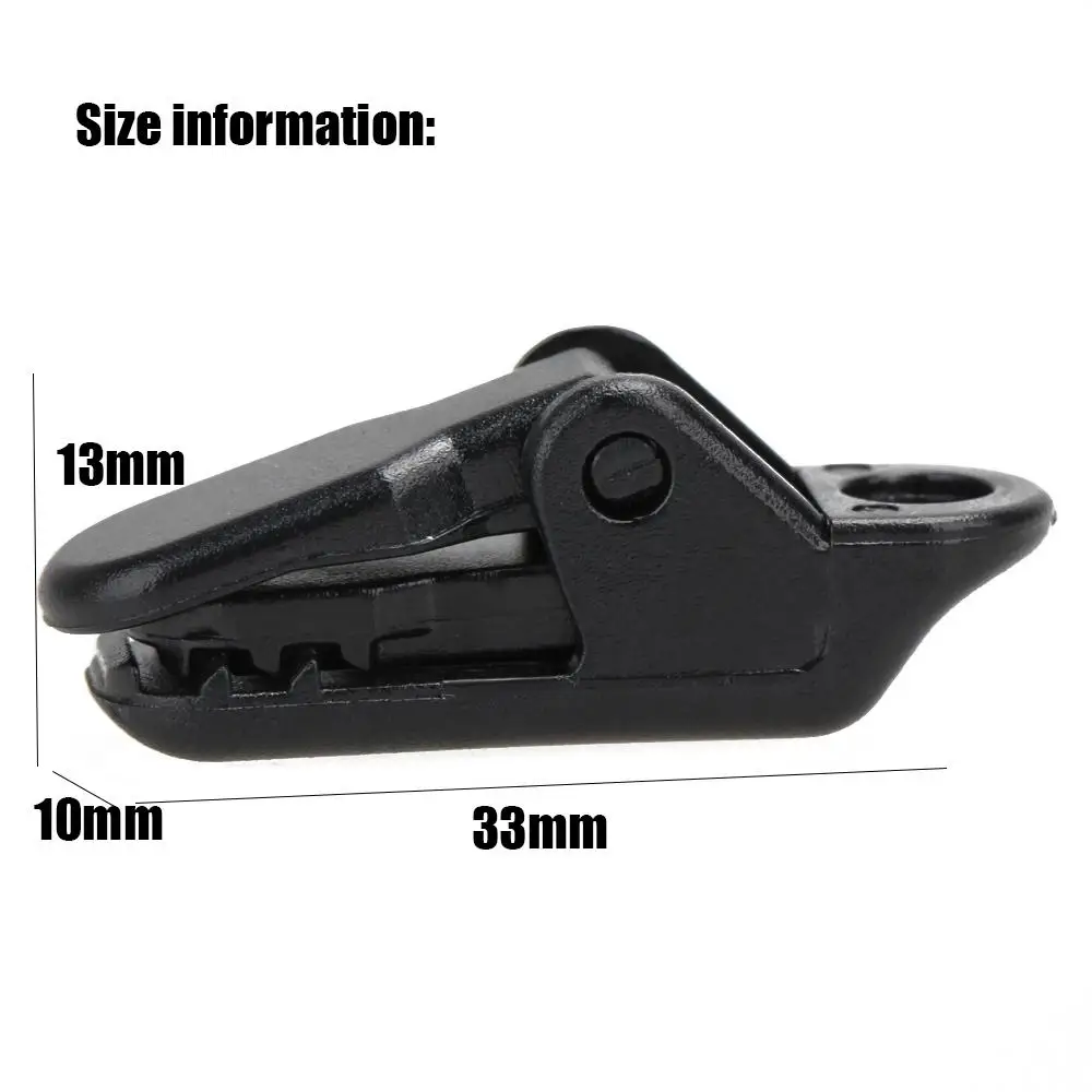 1/5/10Pcs Awning Clamp Tarp Clips Snap Hangers Tent Camping Survival Tighten Tool for Outdoor Camp Hike Tarpaulin Clips