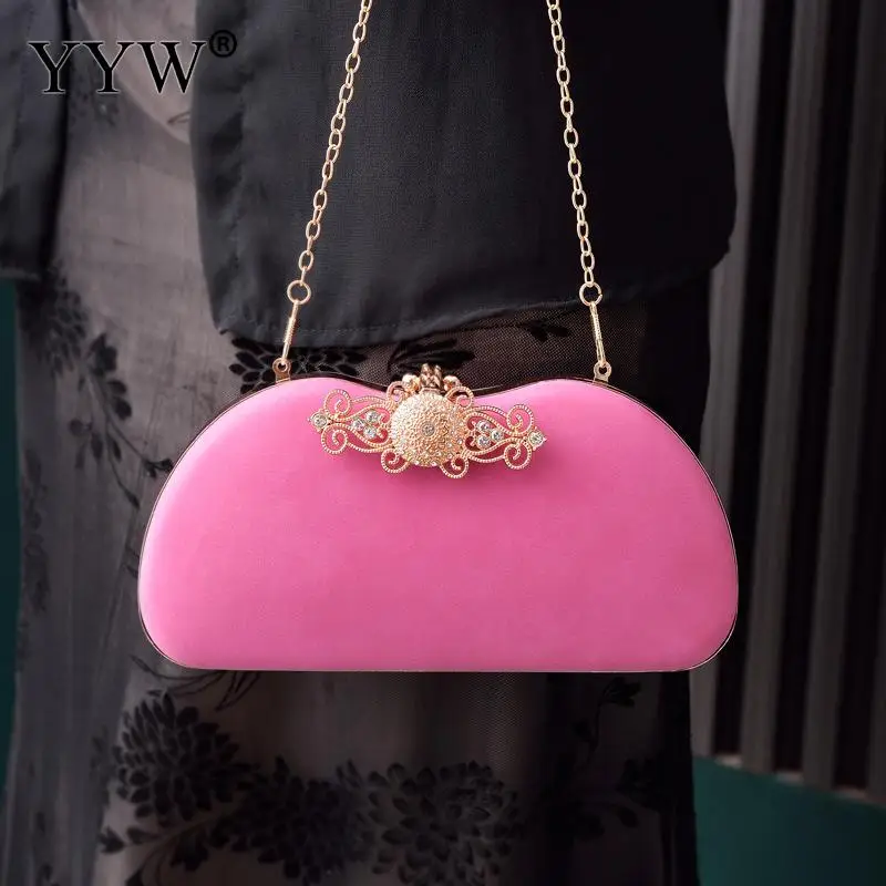 Exquisite Women Clutch Bag Evening Bag With Rhinestone Chain Shoulder Design For Women Ladies Party Wedding Purse Clutches 2023
