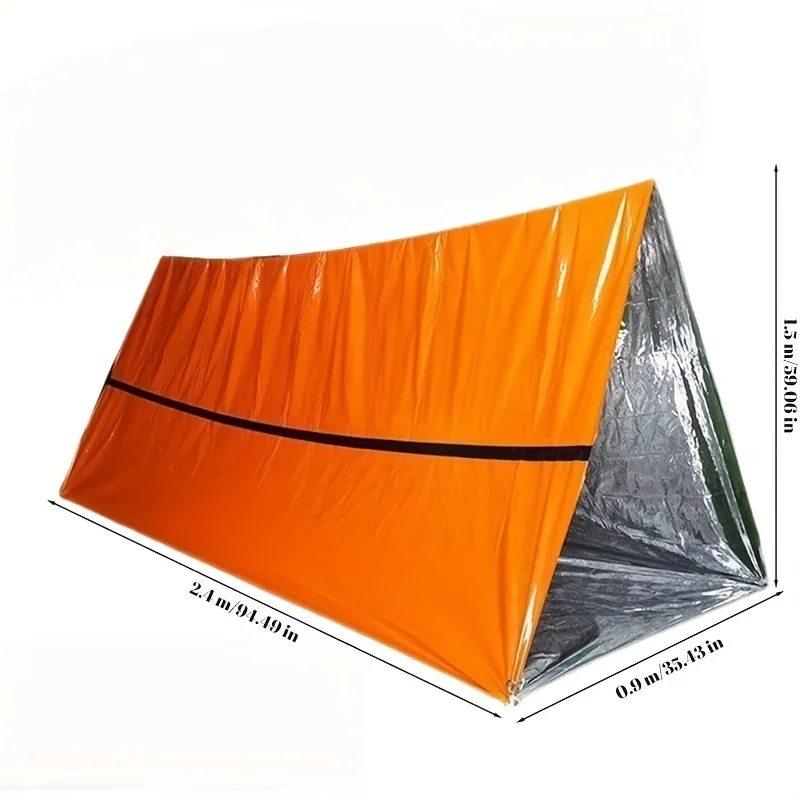 Emergency Tent for 2 - Compact & Versatile Camping Shelter