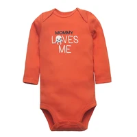 Spring Autumn Baby Bodysuits 3/4/5PCS Long Sleeve Baby Boy Girl Clothes 100% Cotton Newborn Body Infant 0-24Month Bebe Jumpsuit 6