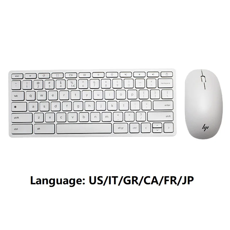 

NEW US GR FR JP Keyboard For HP 910 Silent Bluetooth Wireless Keyboard and Mouse Combo Slim Keyboard Optical Mouse M42445-001