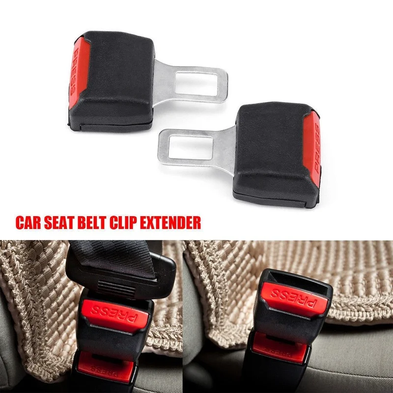 2-4 stücke Auto Sitz Gürtel Clip Extension Plug Auto Sicherheit Gürtel Lock  Schnalle Seatbelt Clip