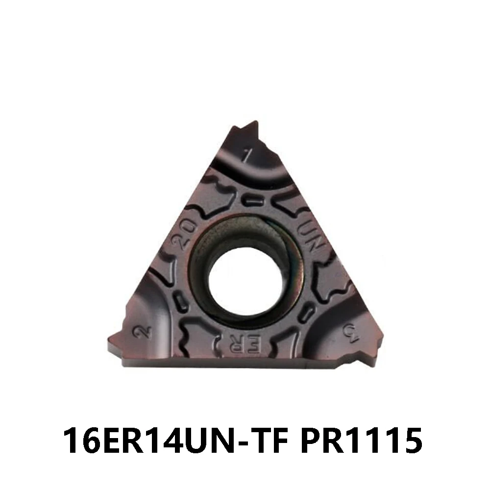 

K yocera Original 16ER14UN-TF PR1115 External 60 Degree American 14UN 16 ER Carbide Threading Inserts Threading Turning holder