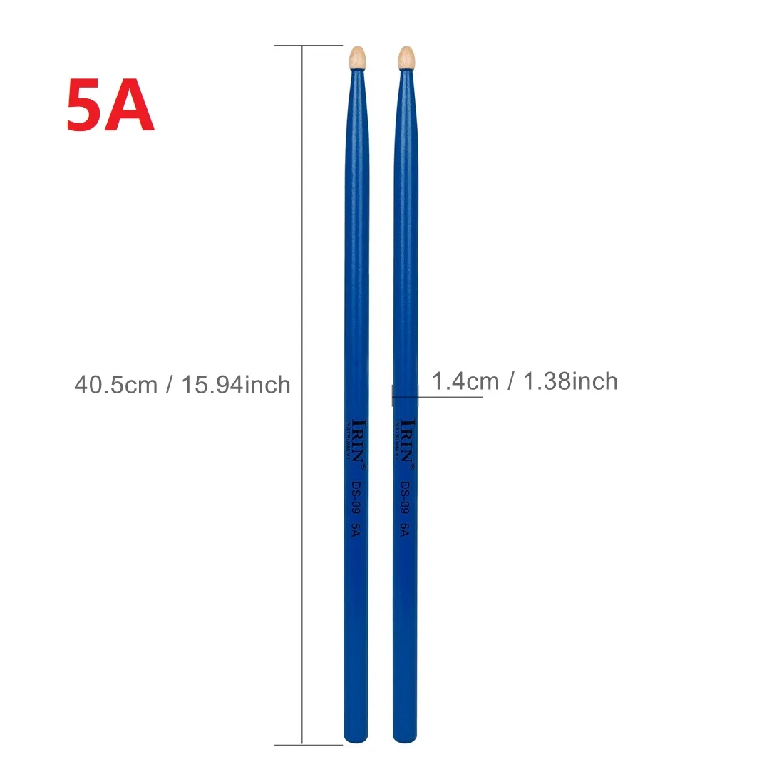 1 Pair Maple Wood Drum Sticks 5A 7A for Drum Practice and Stage Performance Music Band Drumsticks drum sticks