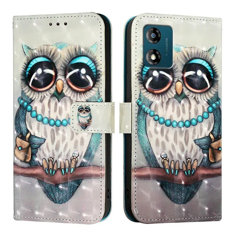Elegant Painted Flip Leather Phone Case,  Series