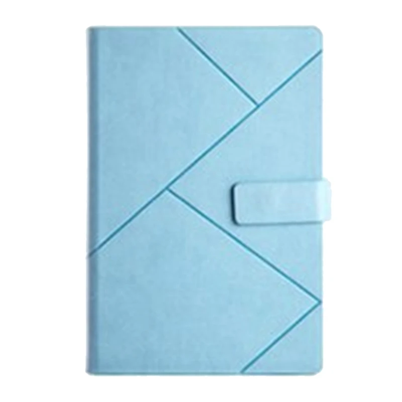

1 PCS Blue Agenda Diary Stationery Notebook Leather Journal For School Office Supplies