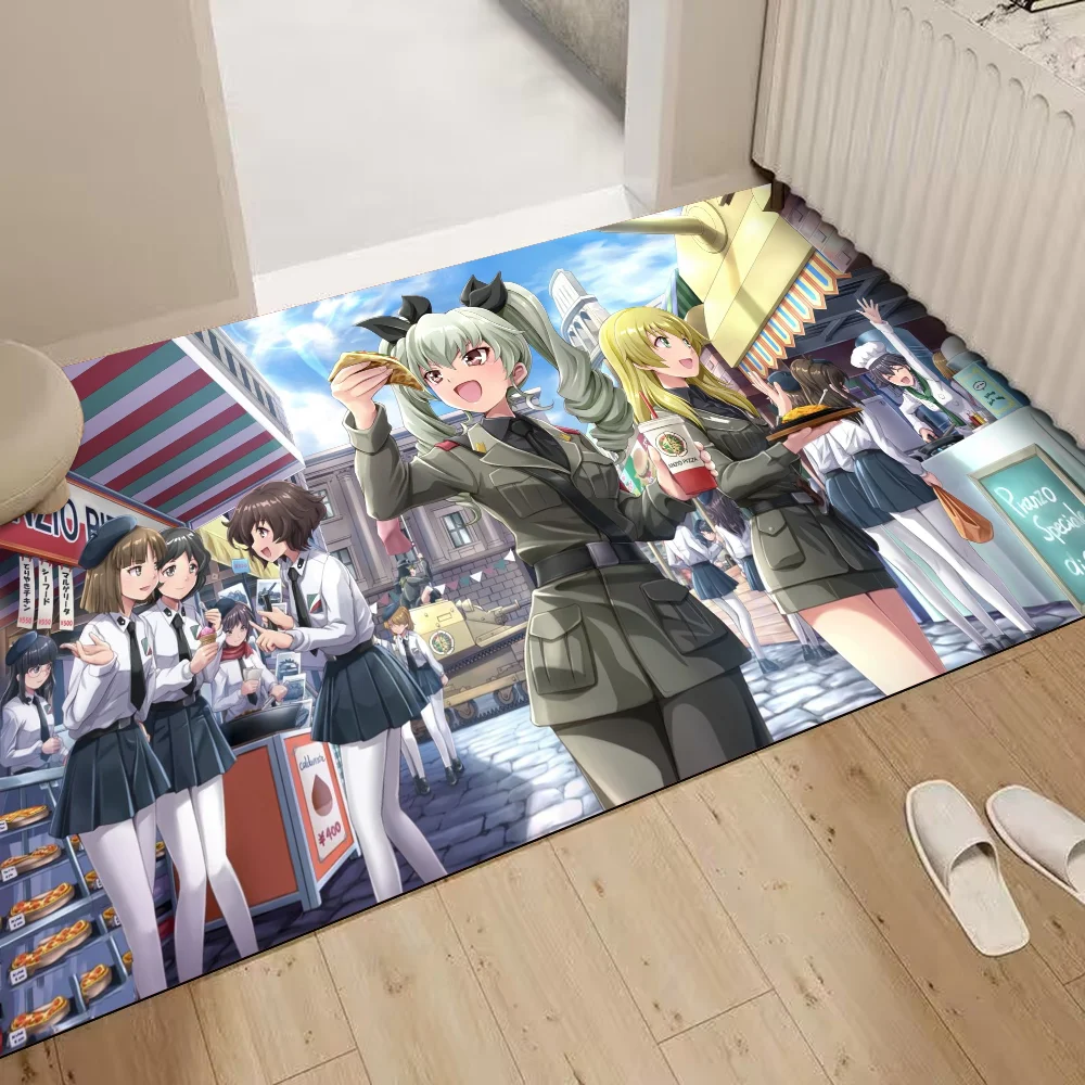 GIRLS Und PANZER Bath Mat Nordic Style Home Doormat Bathroom-Toilet Mats Bedroom Welcome Doormat 2