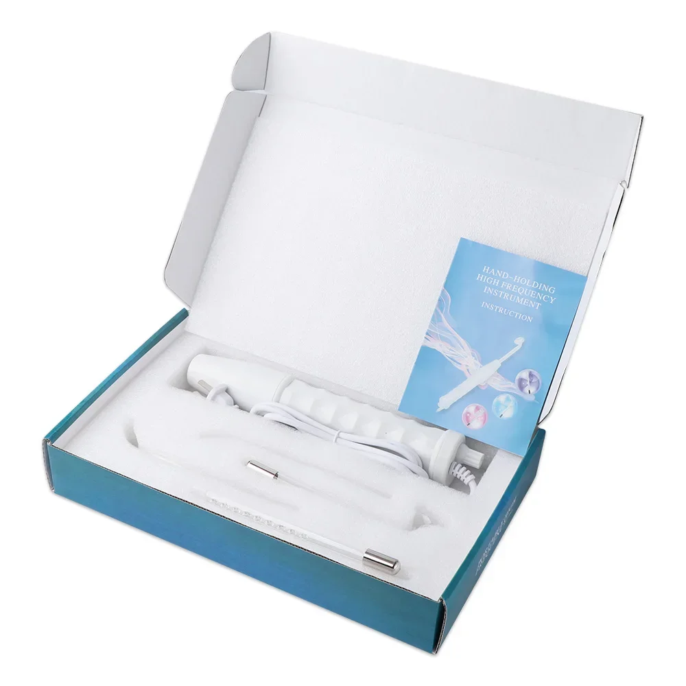 High Frequency Beauty Skin Care Facial Spa Salon acne Cosmetic instrument Massage Relaxation ozone electrotherapy comb face care