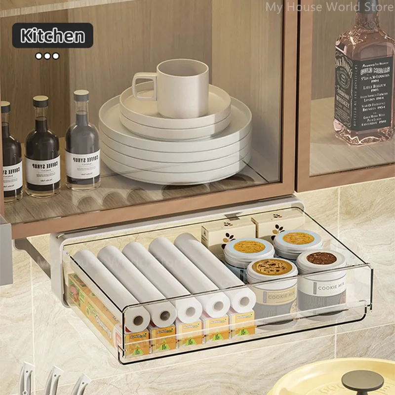 책상 서랍 보관함, 자체 접착 플라스틱 테이블 보관 거치대, 간단한 잡화, 화장품 문구 정리함