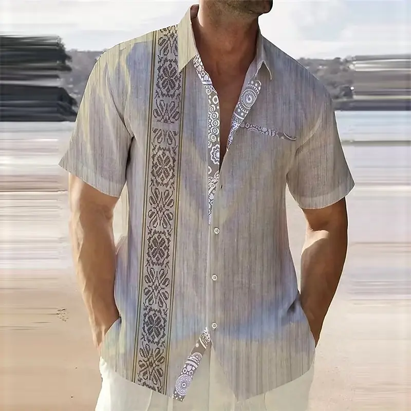 Рисунок 2 - Мужская Летняя гавайская рубашка