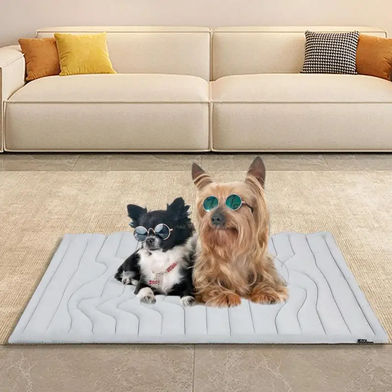 Esterilla refrescante lavable para perros, 122 x 71 cm, para cama de gato, cojín, manta