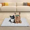 Esterilla refrescante lavable para perros, 122 x 71 cm, para cama de gato, cojín, manta