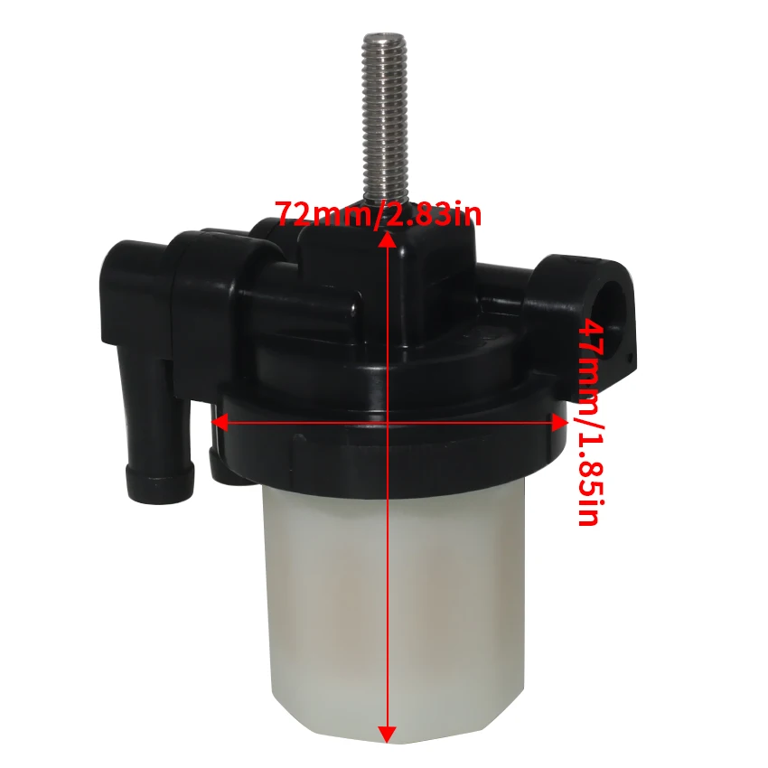 Kraftstofffilter-Baugruppe, Außenbordmotor, passend für OMC Sea Drive 1,6 l, mechanisch, hydraulisch – XL und 2,6 l – hydraulisch 1986, 1986 Jahre – Detail 12