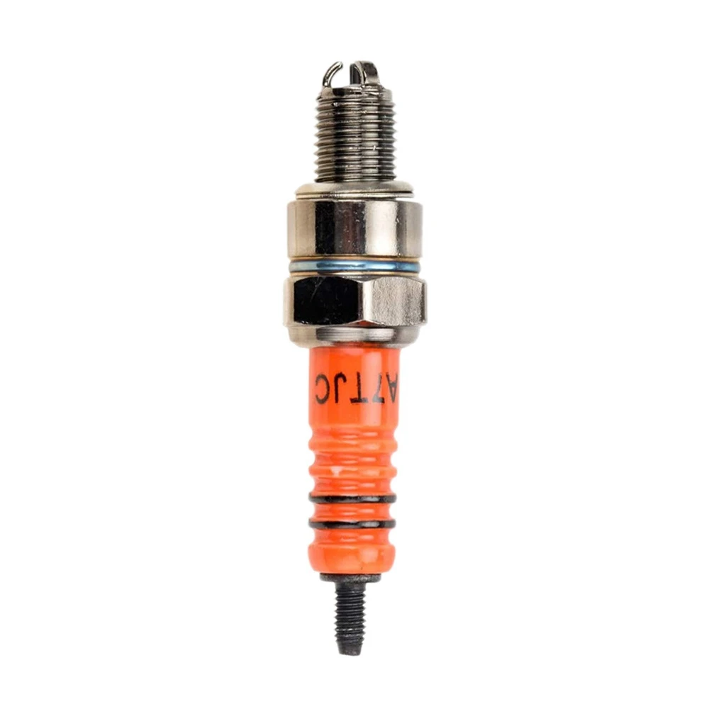 

Motorcycle Spark Plug A7TJC Modification GY6 50Cc 70Cc 90Cc 110Cc 125Cc ATV Dirtbike 50 125 150Cc 3 Electrode Spark Plug