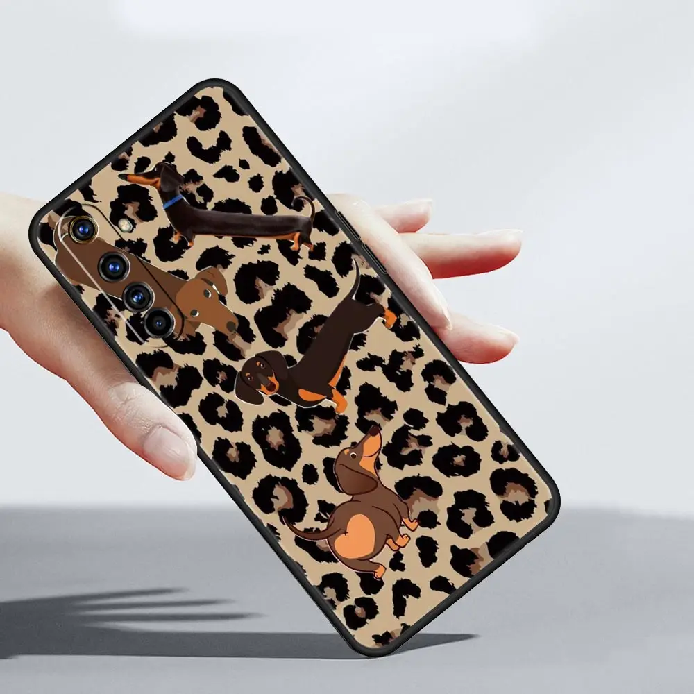 Cute Dachshund and Bulldog Design Phone Case Cover