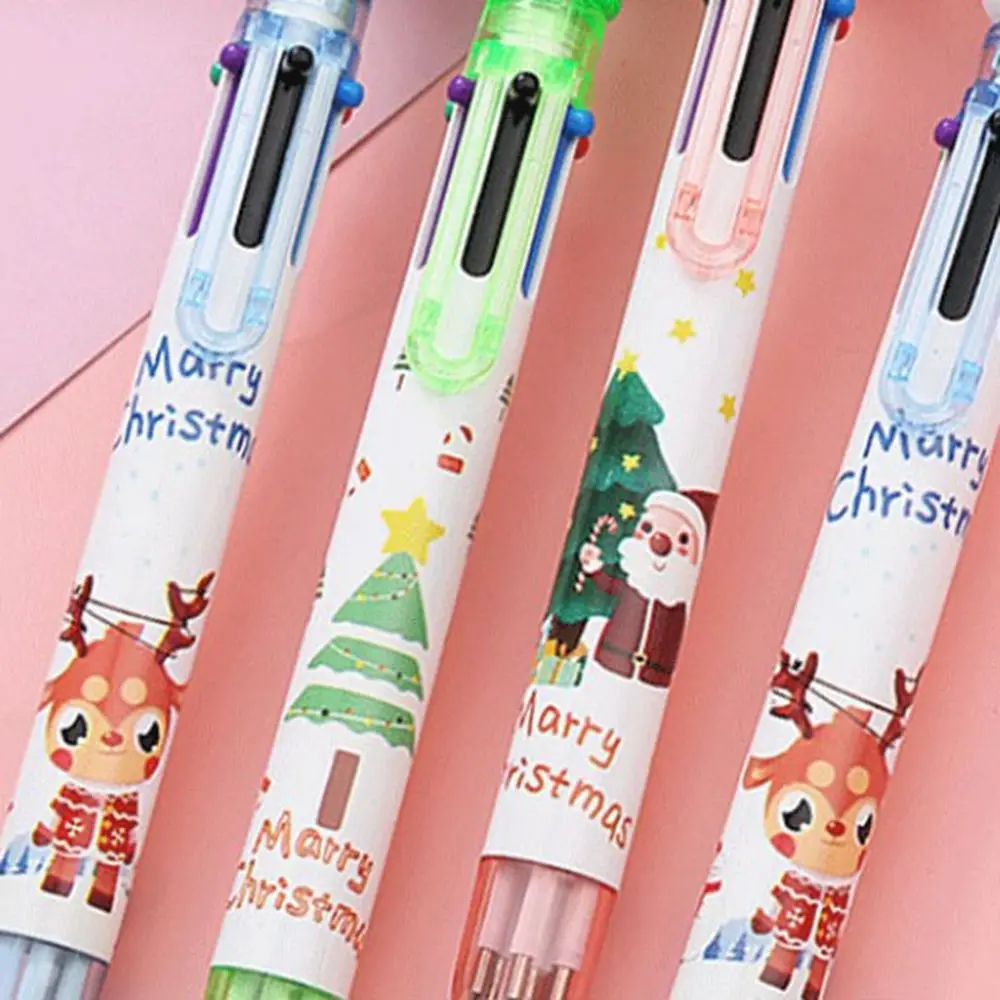 24 Pezzi Penna Gel Natalizia,Penna Di Natale,Biro Natalizie