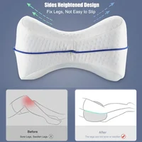Side Lying Heart Shaped Memory Cotton Vein Cushion Leg Pillow Pregnant Women Sleeping in Bed Side Sleeping Clip Leg Pillow 2