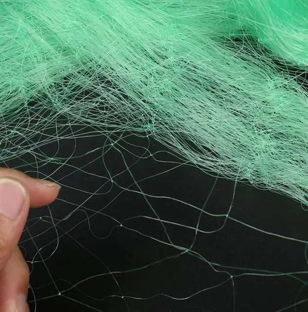 Lawaia Fishing Sticky Net Three Layers 2mx100m Long 1 Finger Net Imported High Quality Brown Silk Fish Landing Nets Fish Tools