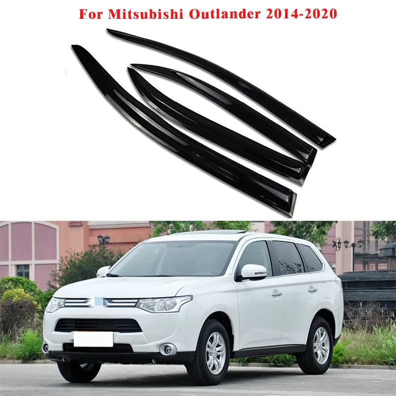 

Козырёк для боковых окон Mitsubishi Lancer EX 2008-2017, прикрытие от дождя и солнца