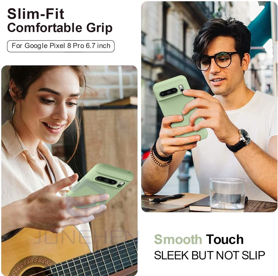 Liquid Silicone Soft Fabric Phone Case - Original Enhanced Protection Cover