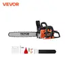 VEVOR Gas Chainsaw 52CC 18" 2.55HP Handheld Cordless Petrol Chainsaws for Tree Wood Branch Farm Garden Ranch Forest Cutting Use 1