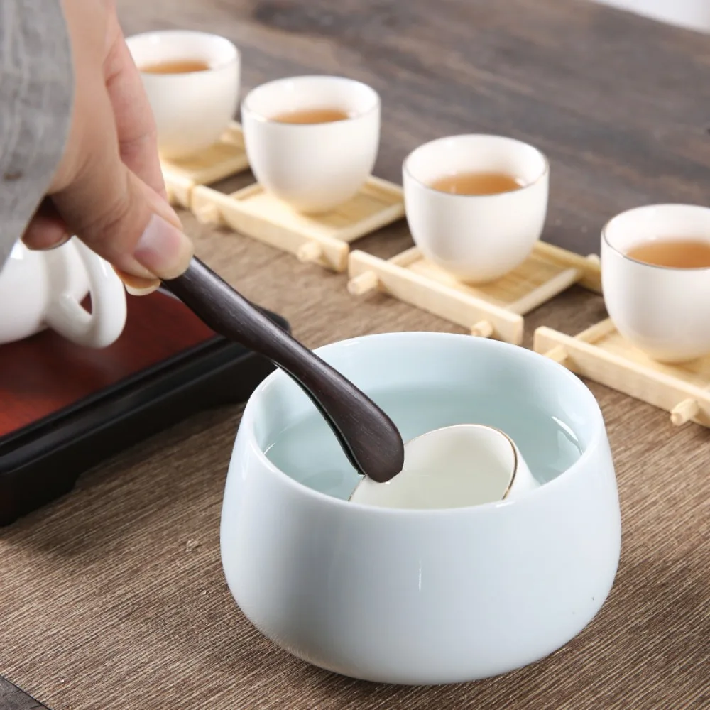 Multifunctional Wood Non-slip Anti-scalding Bamboo Reusable Bread Tongs Tea Clip Salad Tongs Food Clip wooden food tongs bamboo tongs