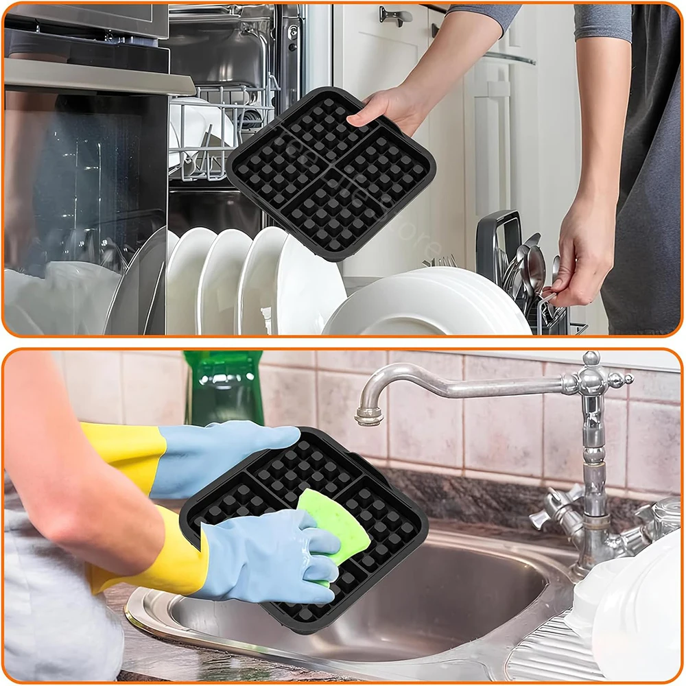 LUCKNIGHT Stampo Waffle Friggitrice ad Aria, Accessori per Waffle