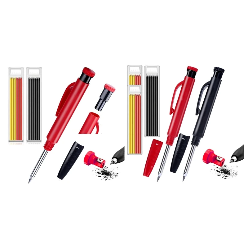 

Mechanical Carpenter Set For Carpenter, Architecture Pencils With Fine Point, Marking Tools Construction/Carpenters Easy Install