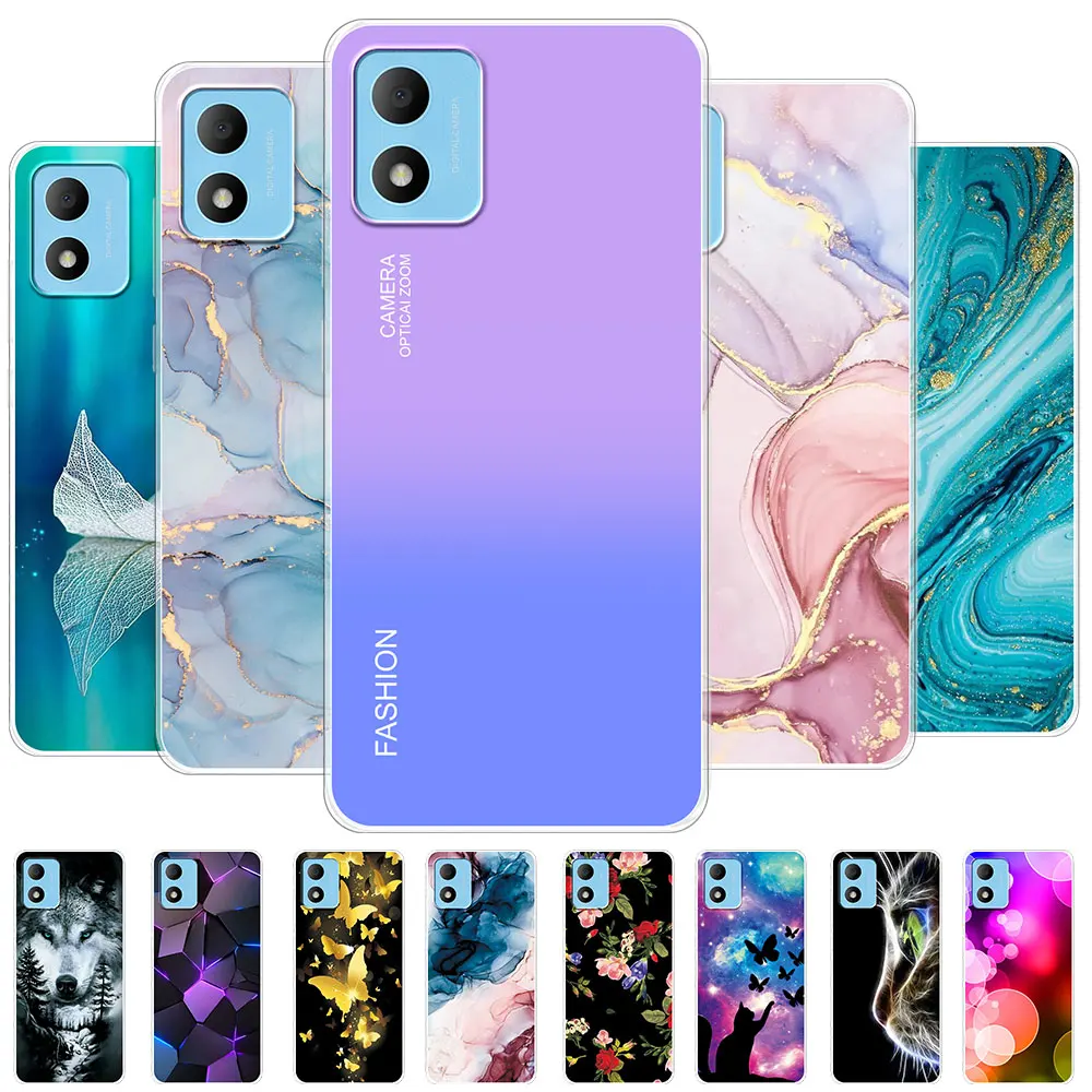 Clear Shockproof Silicone Bumper Phone Case - Soft Protective Back Cover