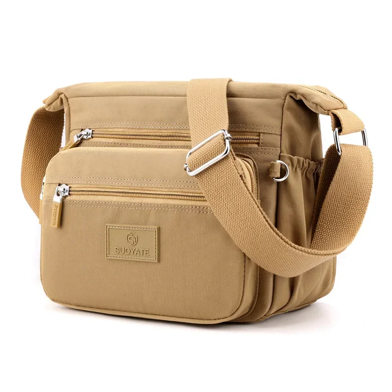 

Oxford Messenger Bag Canvas Multi-layer Leisure Large Capacity Shoulder Wholesale Tote Bags for Women