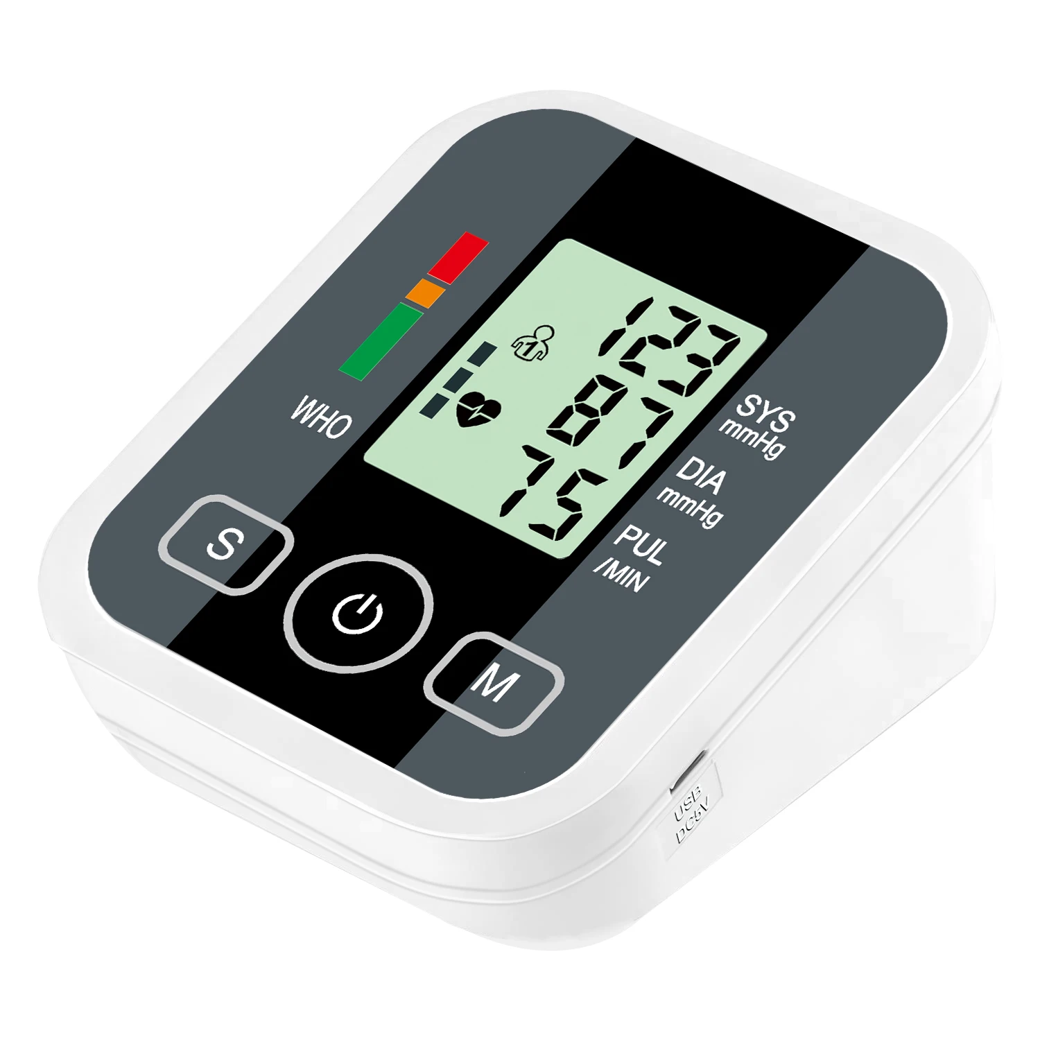 Blood Pressure Monitor Digital Tonometer Upper Arm Blood Pressure Meter Automatic BP Medical Sphygmomanometer Pulse