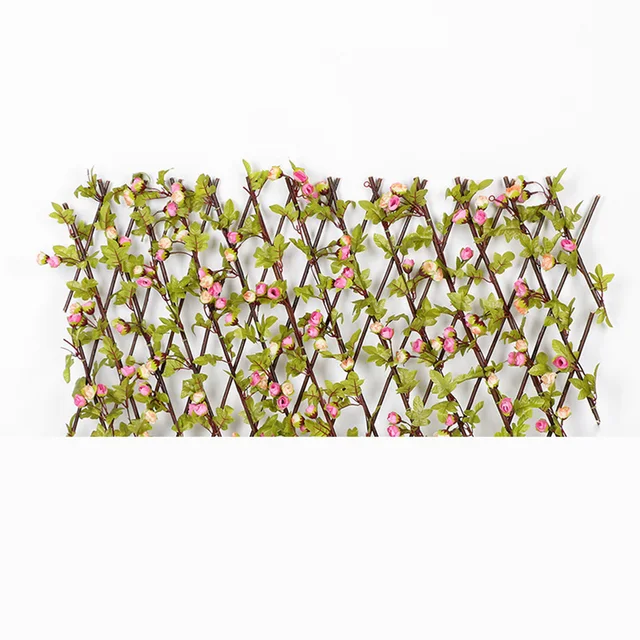 Rózsakerítés Rácsos Mesterséges Tágulás Kerti Levél Növényi Hordozható Teleszkópos Ultraibolya, Védett Fa Szabadon - Image 4