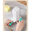2025 Hot Press Type Cotton Storage Box, Lightweight Luxury Cosmetics Storage Box, PET Transparent Covered Dust-proof Storage Box 1
