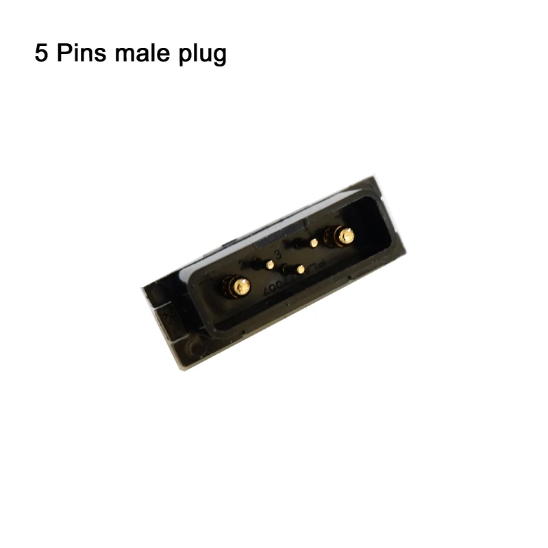 Hailong 리튬 배터리 박스 전원 방전 커넥터, 수 또는 암, 전기 자전거 부품 전원 플러그, 5 핀