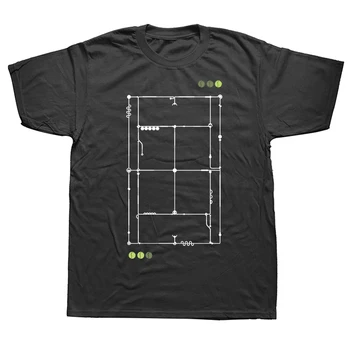 T-shirt grafiche divertenti The Tennis Player T-shirt casual moda uomo donna T-shirt oversize allentata in cotone 100%