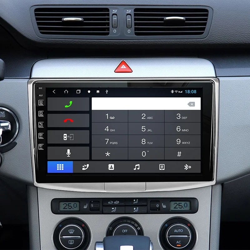 JIUYIN V1pro AI  2  ȵ̵ ڵ , VW ĻƮ B6 B7 CC 2010-2015 ī÷, ڵ Ƽ̵ GPS, 2  