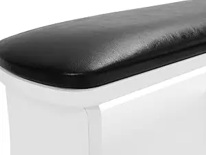 Pediküre-Fußstütze mit Rollen, Fußhocker mit Rollen, Pediküre-Fußstütze, Tragfähigkeit 50 kg, ideal für Schönheitssalons – Detail 2