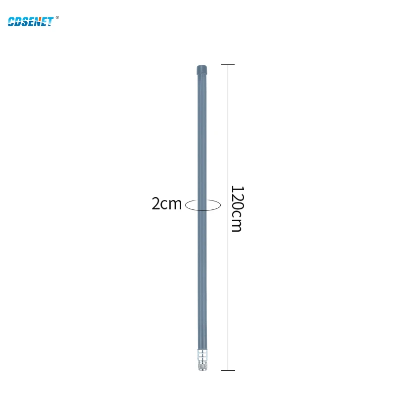 CDSENT 4G Fiberglass Antenna Series LET 6-12 dBi N-J/SMA-J Connector Waterproof Antenna For Modem LoRa LoRaWan Aerial
