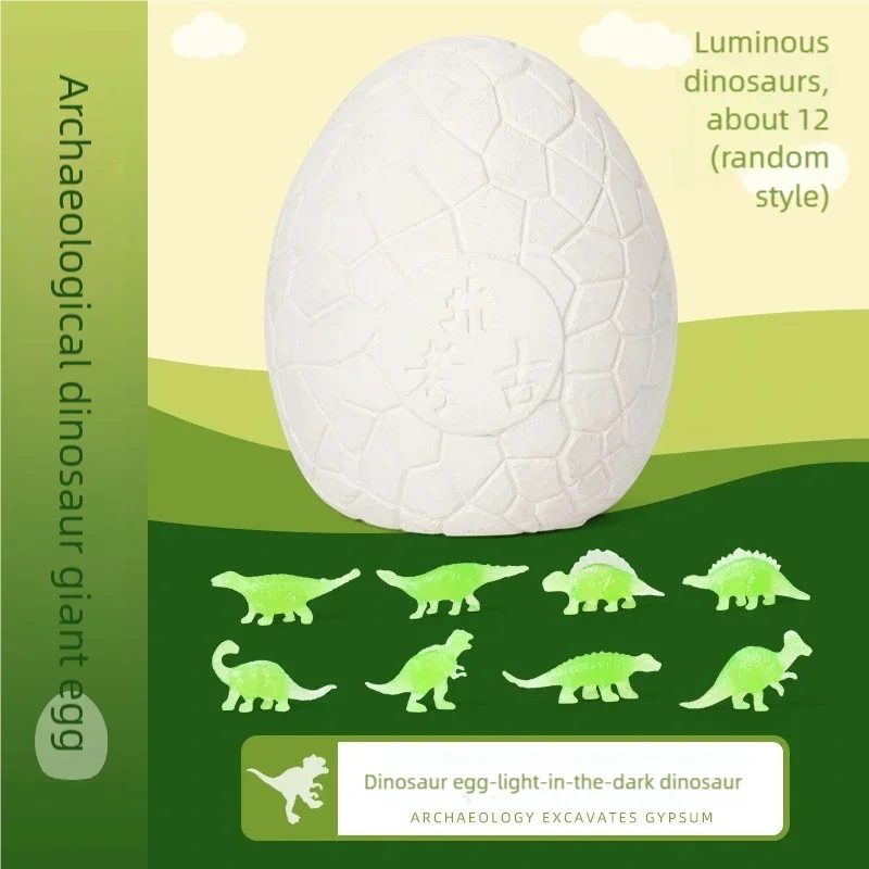 Kit di Scavo Uova di Dinosauro Giocattoli Archeologici con Fossili di Dinosauro - immagine 2