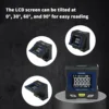 SHAHE Digital Electronic Level and Angle Gauge With Measure 4 * 90 and 2 *180 Degree Ranges Flip Up Display Angle Protractor 4