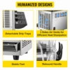 VEVOR 45L Slushy Machine Intelligent LED Control Panel Drink Dispenser Juicer Beverage Granizing Smoothie Maker for Commercial 4