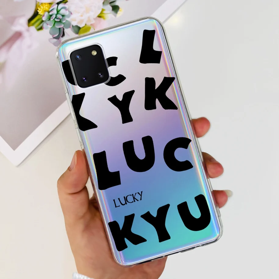 Cute Butterfly Slim Clear Silicone Phone Case Cover