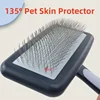 Dog Comb Dog Grooming Brush Massage Cat Brush Pet Hair Remover Stainless Steel Combs for Dogs Hair Knot Opening Pets Accessories 3