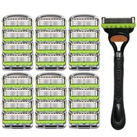 Razor Classic 5 Layer Safety Razor for Mens Shaving&Womens Hair Removal Shaving Blades Manual Shaver ﻿