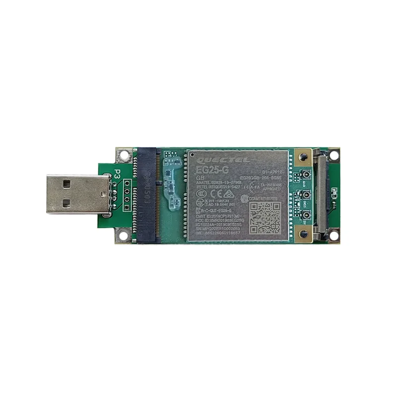 

Quectel EG25GGB 4G IOT LTE Cat 4 Moduel EG25-G MINIPCIE M2M GPS GNSS Moduels Without Card Slot + Minipcie to USB Adapter
