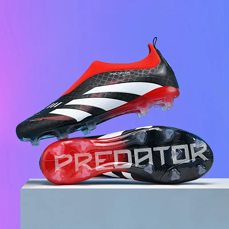 أحذية كرة قدم رجالية جديدة مسامير طويلة أحذية كرة...
