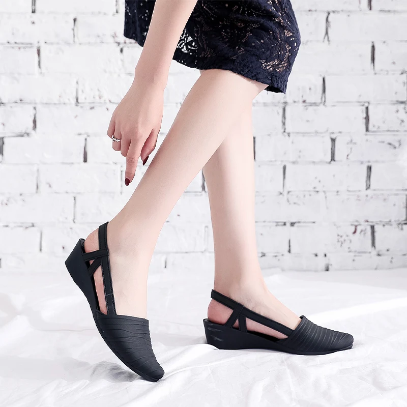 Akexiya New Women's Shoes Slingbacks Footwear Woman Wedges Sandals Women Slip-on Shoes Ladies Casual Pumps Female Loafers