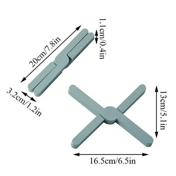 Foldable Silicone Trivet 1
